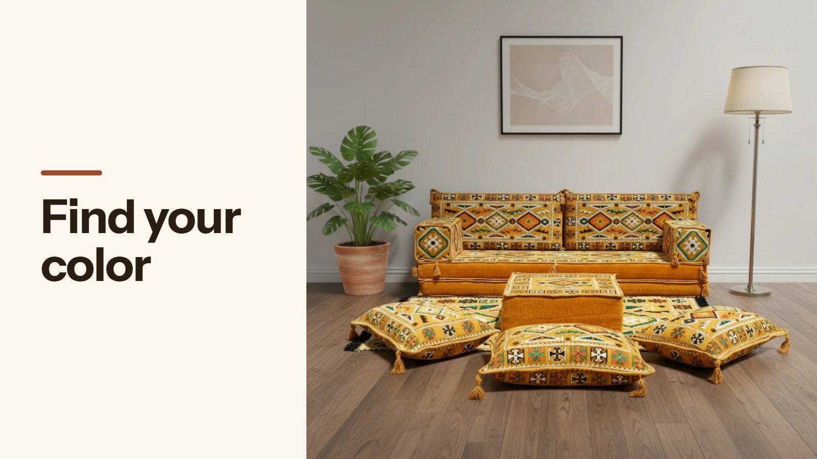 How to Choose a Floor Sofa Color: Maroon, Navy, Turquoise, Green, and More Compared