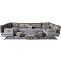 U Shape Sofa 8"
