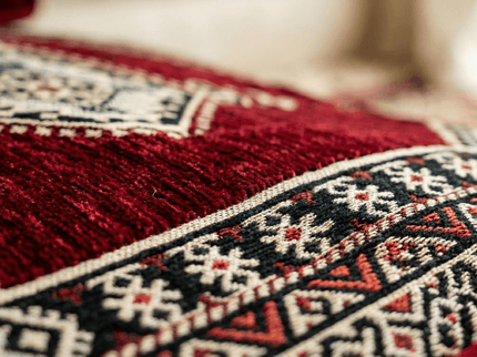 Topkapi U-shaped Arabic floor sofa, Burgundy 8-inch, photo 7